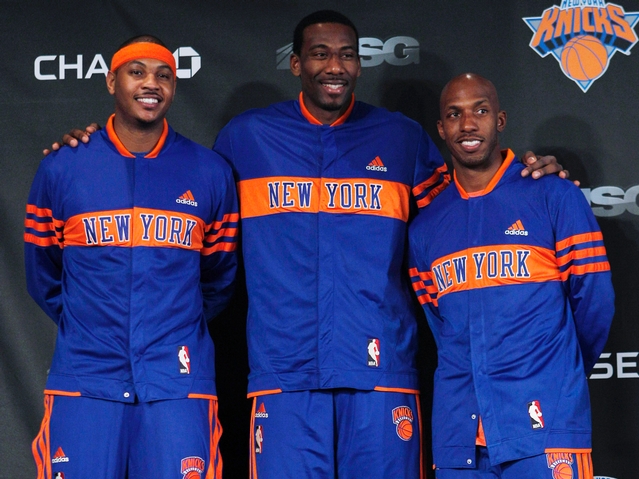 carmelo anthony new york knicks. the New York Knicks trade
